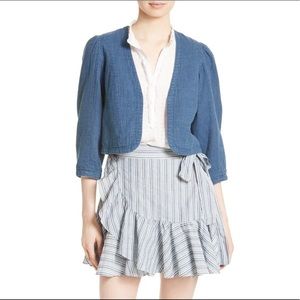 NWT Rebecca Taylor LA VIE Double Dot Jacket